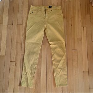 m AG Jeans Yellow Skinnies